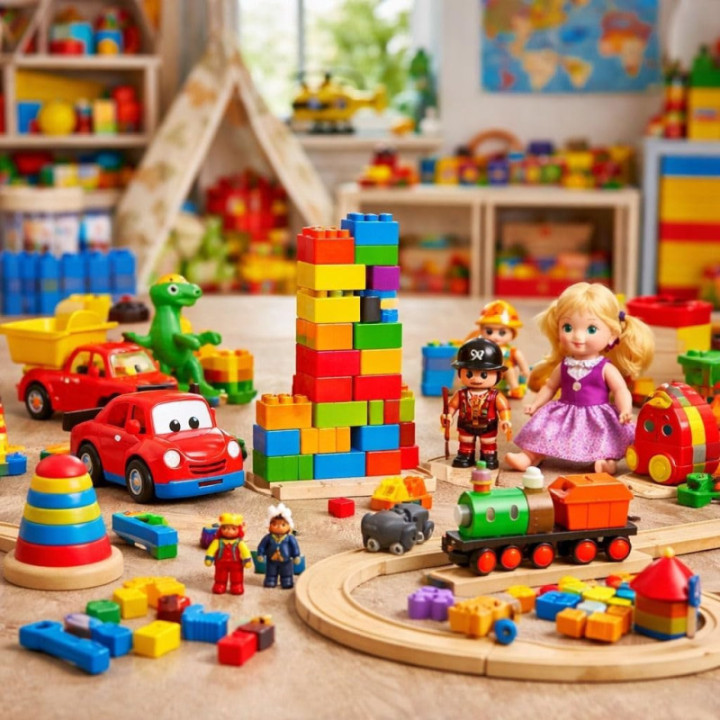 SUPERTHINGS Calendario de Adviento, 24 días de sorpresas con figuras y accesorios