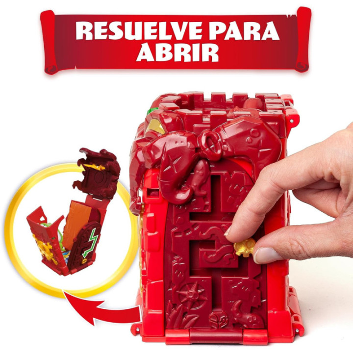 PIRATIX Beast Fortress Kraken, fortaleza con figura Color Reveal y accesorio