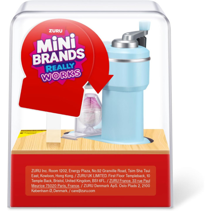 ZURU Mini Brands Magic Cook Kitchen Serie 1, máquina de helados en miniatura