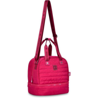 Clio Style bolsa de almuerzo térmica con dos compartimentos, rosa, RB3523RX