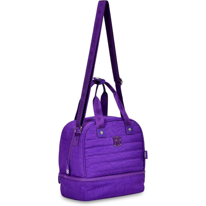 Clio Style bolsa de almuerzo térmica con dos compartimentos, rosa, RB3523RX