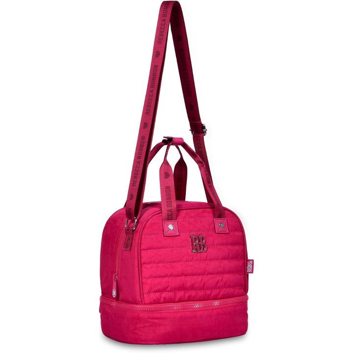 Clio Style bolsa de almuerzo térmica con dos compartimentos, negro, RB3523PT