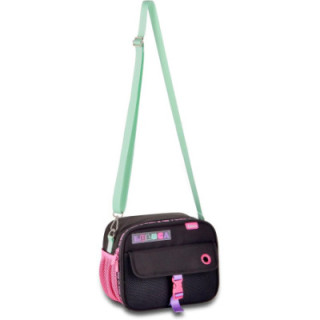 Clio Style bolsa de almuerzo térmica con dos compartimentos, negro, LU24603PT