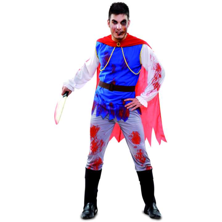DISFRAZ PRÍNCIPE AZUL ZOMBIE HOMBRE - GBLA