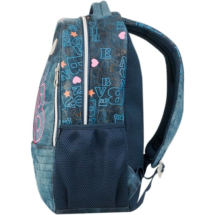Clio Style x Rebecca Bonbon, mochila escolar de 17 pulgadas, azul B, RB3165AE