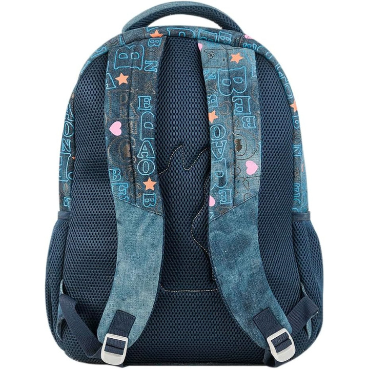 Clio Style x Rebecca Bonbon, mochila escolar de 17 pulgadas, azul B, RB3165AE