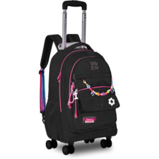 Clio Style x Rebecca Bonbon, mochila con ruedas de 19 pulgadas, RB24105PT