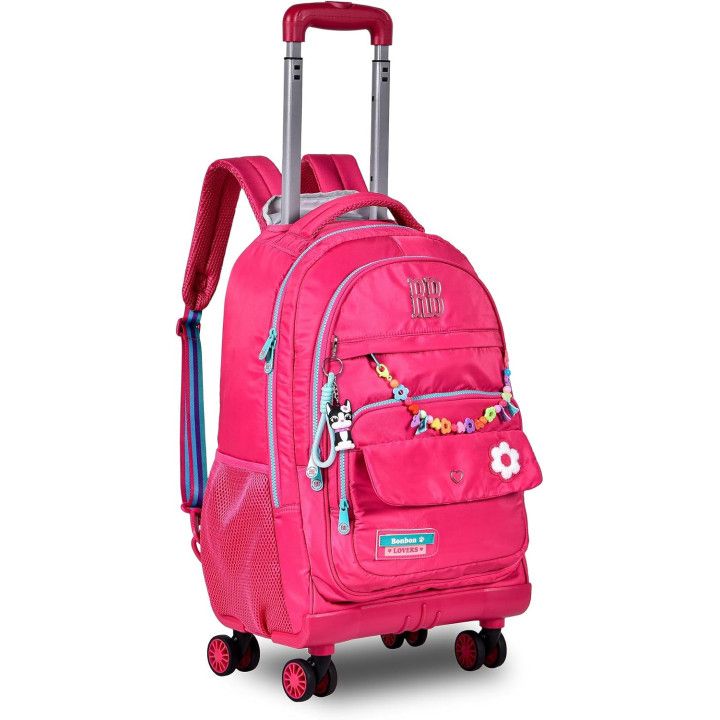 Clio Style x Rebecca Bonbon, mochila con ruedas de 19 pulgadas, RB24105PT