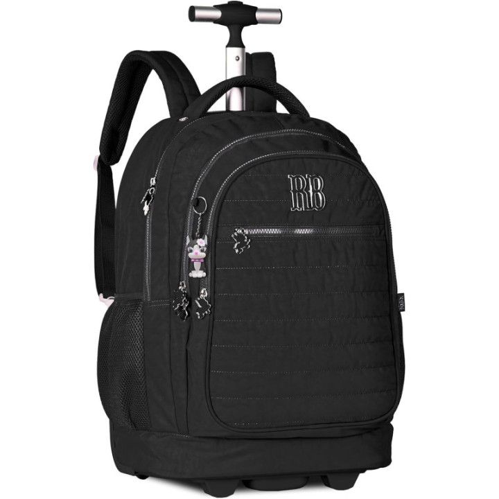 Clio Style x Rebecca Bonbon, mochila con ruedas, morado, RB2090LL