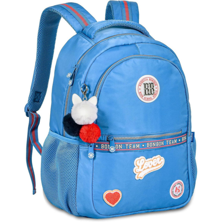 Clio Style x Rebecca Bonbon, mochila escolar negro, RB24004PT