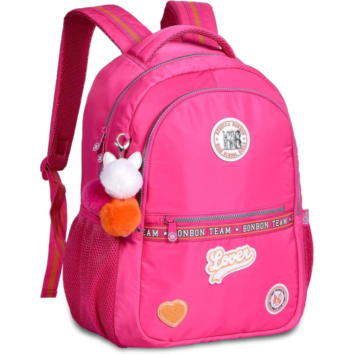 Clio Style x Rebecca Bonbon, mochila escolar negro, RB24004PT