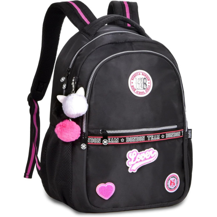 Clio Style x Rebecca Bonbon, mochila escolar rosa, RB24004RS