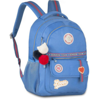Clio Style x Rebecca Bonbon, mochila escolar azul, RB24005AZ