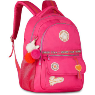Clio Style x Rebecca Bonbon, mochila escolar rosa, RB24005RS