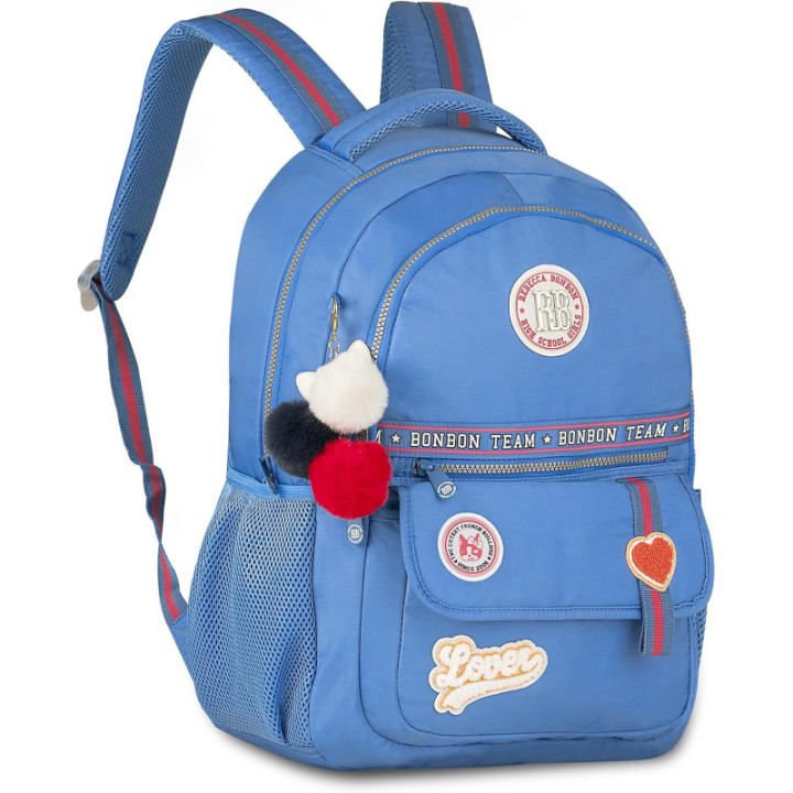 Clio Style x Rebecca Bonbon, mochila escolar rosa, RB24005RS