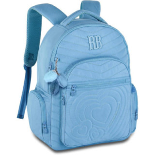 Clio Style x Rebecca Bonbon, mochila escolar de 17,5 pulgadas, azul, RB24581AZ