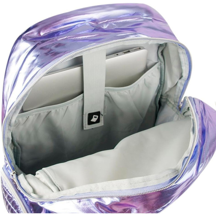 Clio Style x Rebecca Bonbon, mochila escolar, morado, RB3115LL