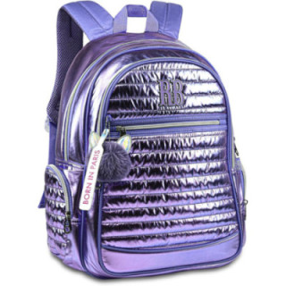 Clio Style x Rebecca Bonbon, mochila escolar, morado, RB3114LL