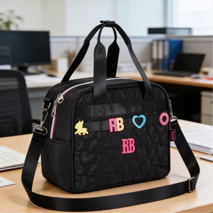 Clio Style, bolsa térmica de almuerzo con corazones, RB24541AZ
