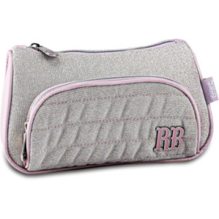Clio Style x Rebecca Bonbon, estuche organizador de gran capacidad, rosa, RB3130RS