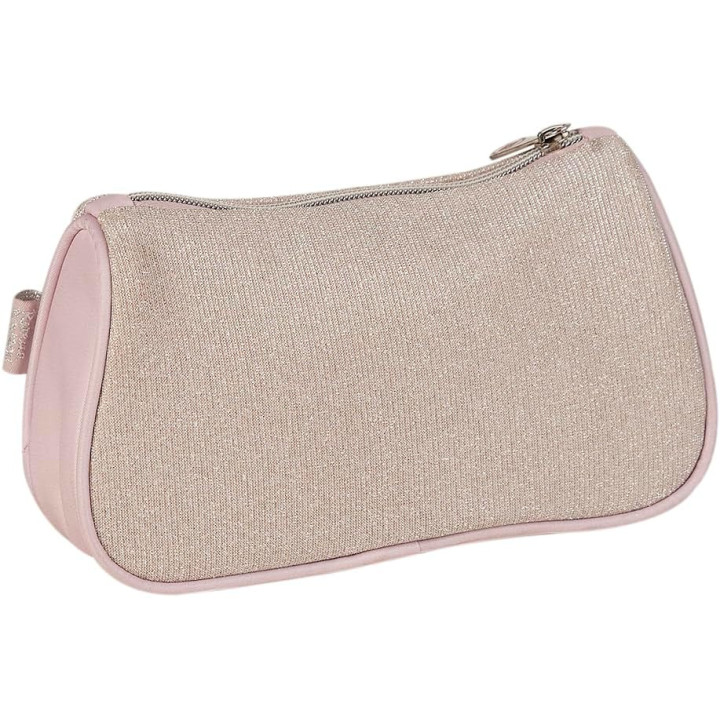 Clio Style x Rebecca Bonbon, estuche organizador de gran capacidad, rosa, RB3130RS