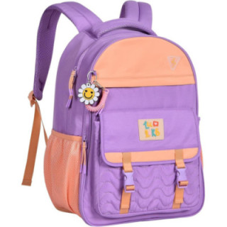 Clio Style x Luluca, mochila escolar de gran capacidad, lila 2, LU24074LL