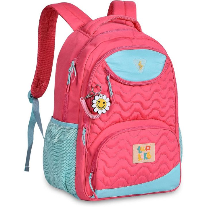 Clio Style x Luluca, mochila escolar de gran capacidad, LU24073RS