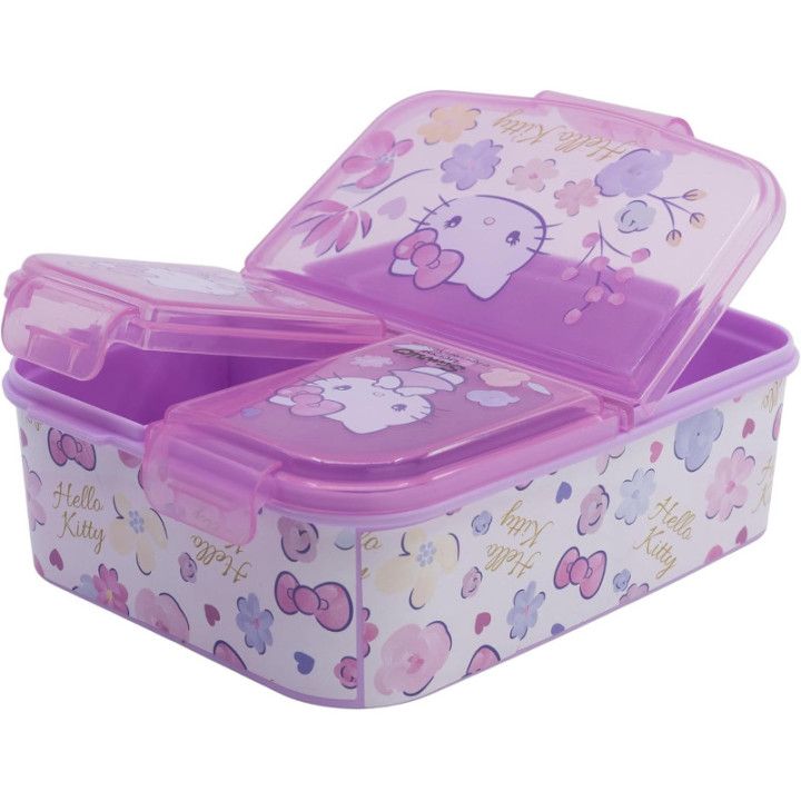Stor fiambrera infantil Harry Potter, 3 compartimentos y 2156 ml