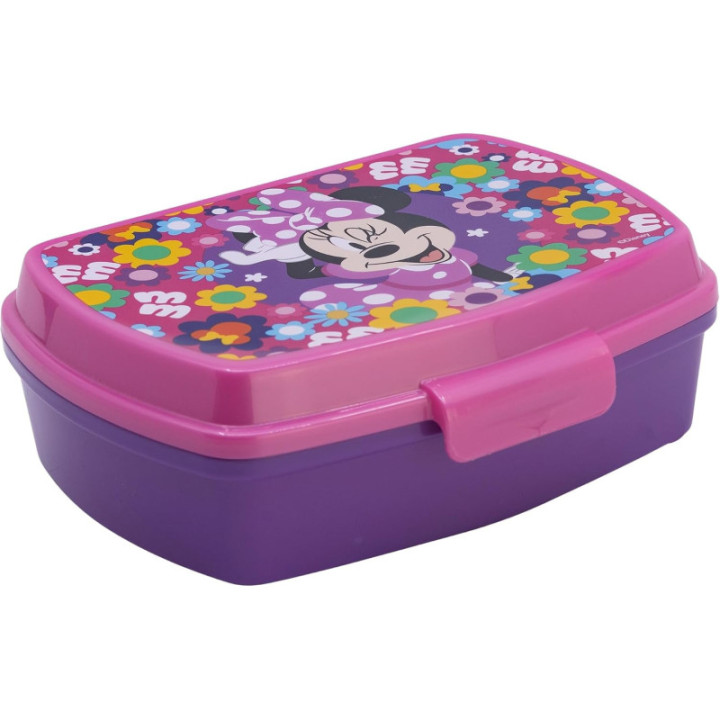Stor fiambrera rectangular infantil Minnie Mouse, 1333 ml