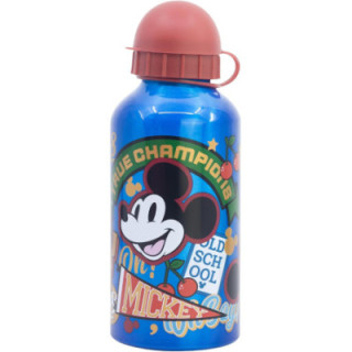 Stor cantimplora infantil de aluminio Mickey Mouse, 400 ml