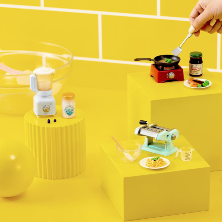 ZURU Mini Brands Magic Cook Kitchen Serie 1, máquina de palomitas en miniatura