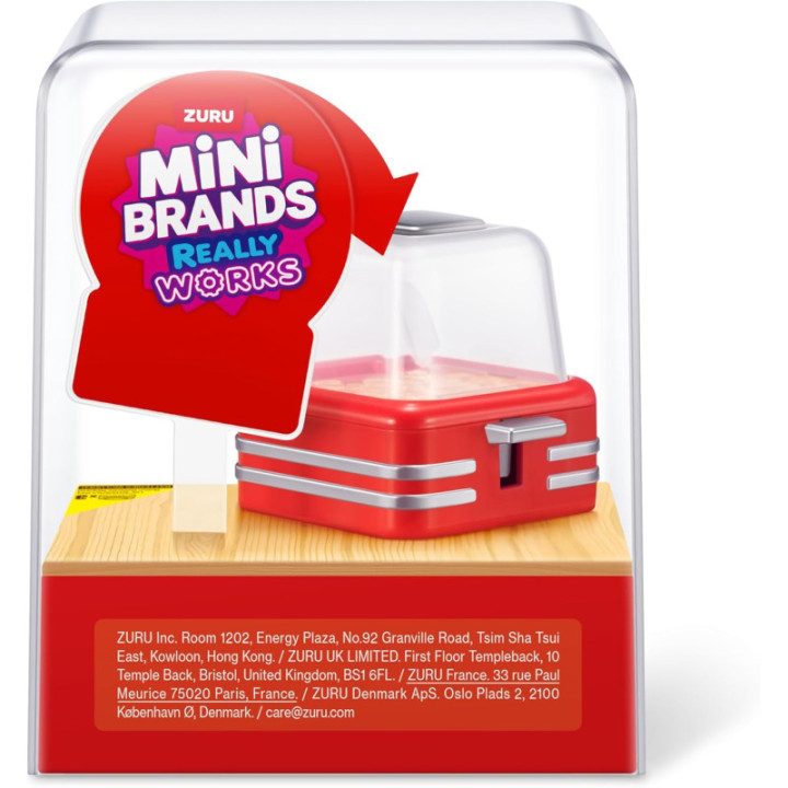 ZURU Mini Brands Magic Cook Kitchen Serie 1, máquina de palomitas en miniatura