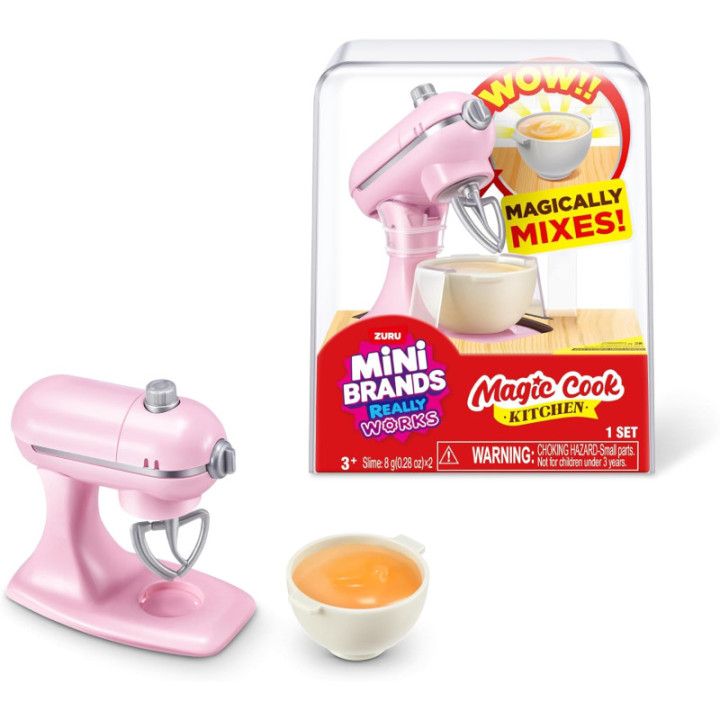ZURU Mini Brands Magic Cook Kitchen Serie 1, batidora en miniatura