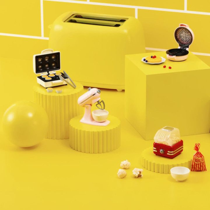 ZURU Mini Brands Magic Cook Kitchen Serie 1, batidora en miniatura