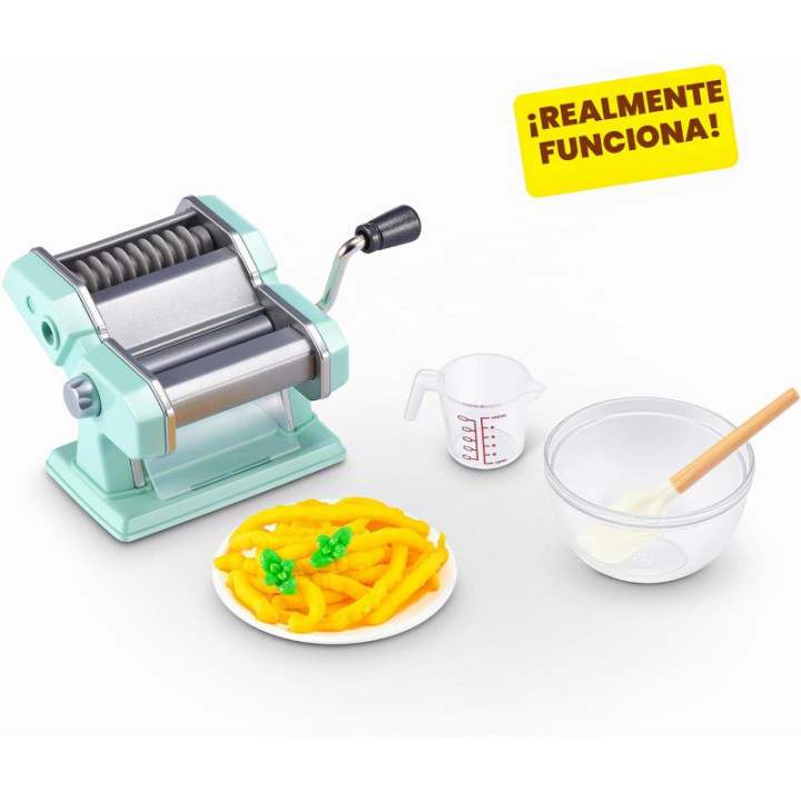 ZURU Mini Brands Magic Cook Kitchen Serie 1, máquina de pasta en miniatura