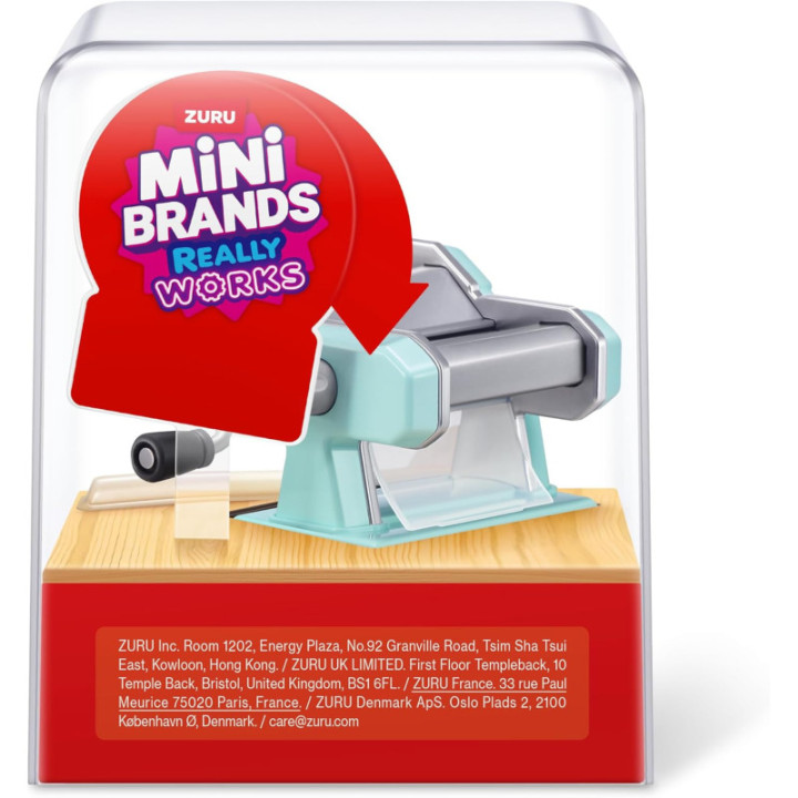 ZURU Mini Brands Magic Cook Kitchen Serie 1, máquina de pasta en miniatura