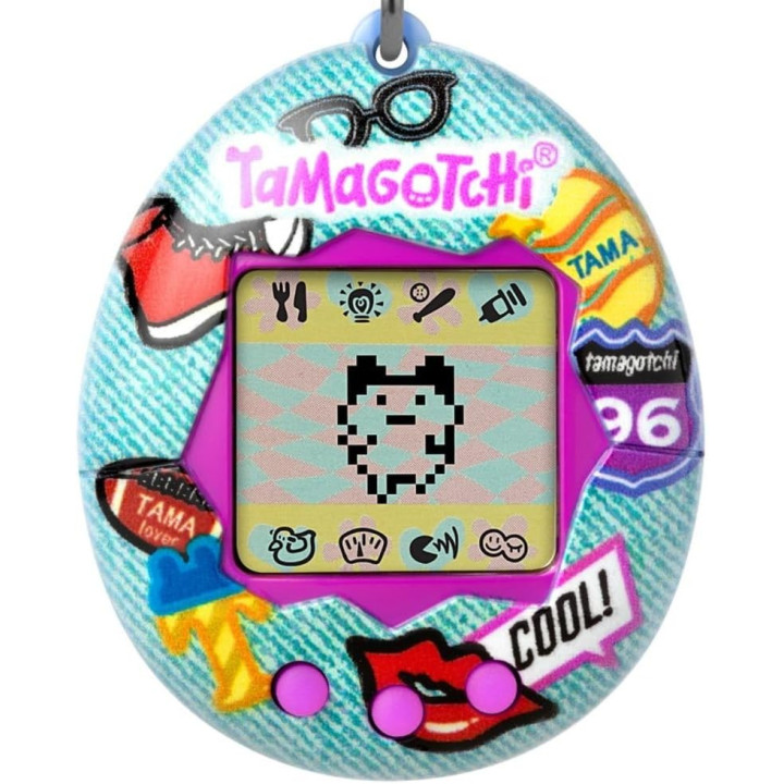 Bandai Tamagotchi Original, mascota virtual Denim Patches