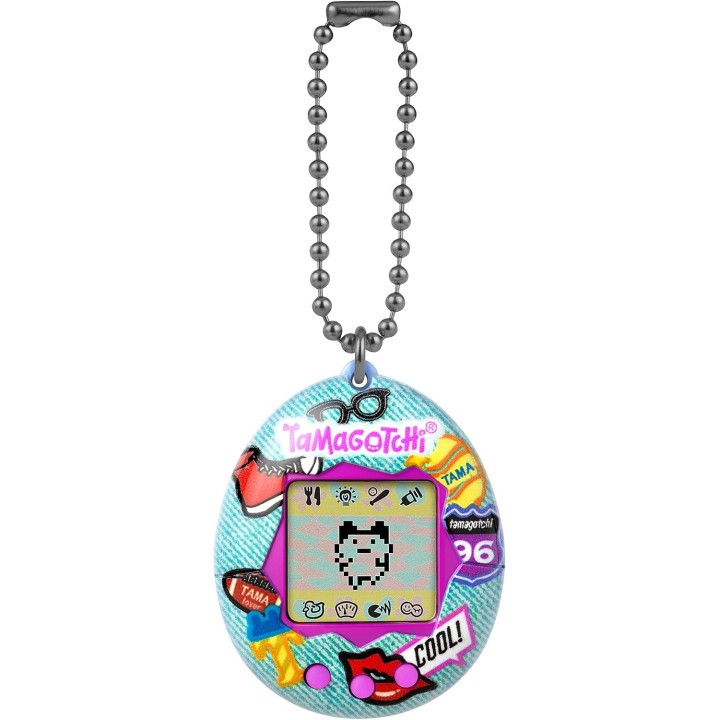 Bandai Tamagotchi Original, mascota virtual Denim Patches