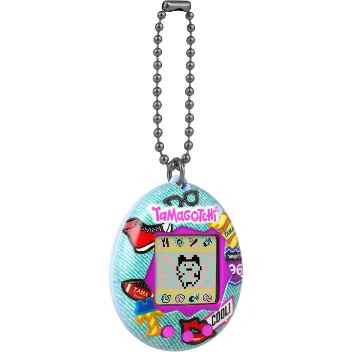 Bandai Tamagotchi Original, mascota virtual Denim Patches