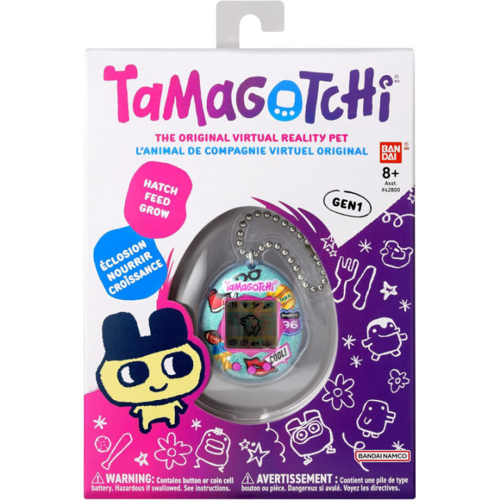 Bandai Tamagotchi Original, mascota virtual Denim Patches