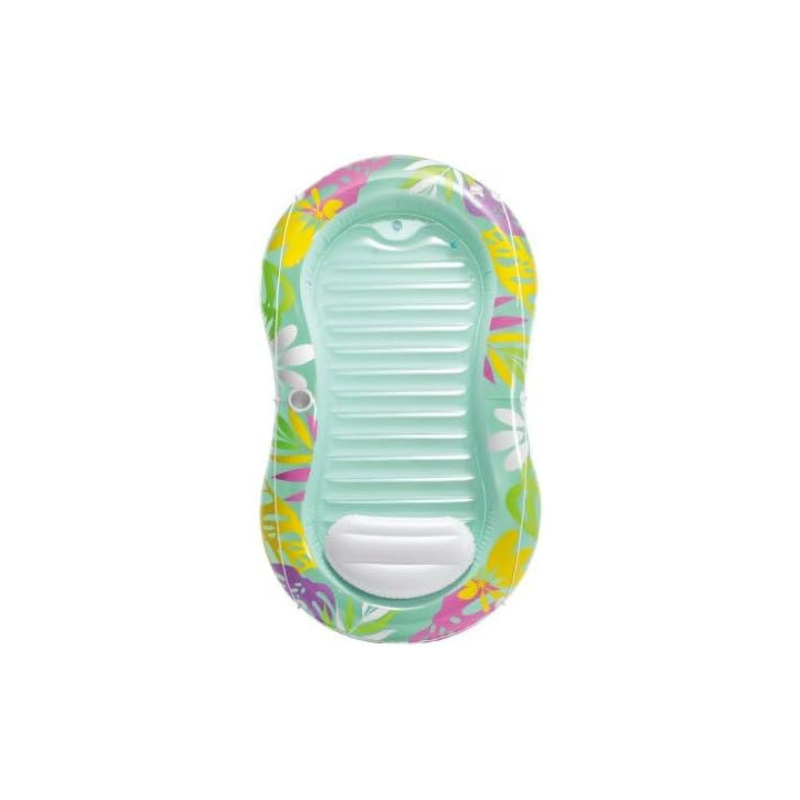 Intex 57803EU Tropical Oasis, tumbona hinchable con almohada, color surtido