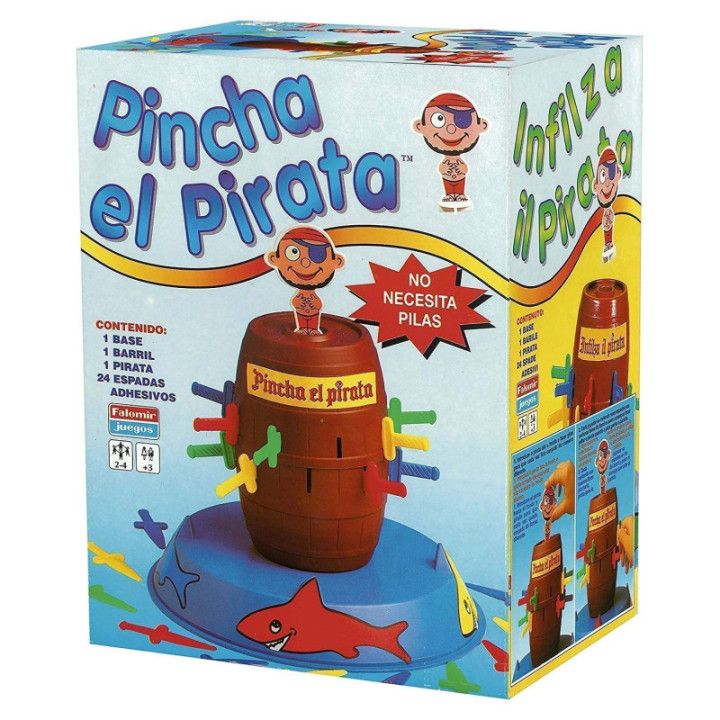 Falomir 646476 - Juego Pincha El Pirata - GBLA