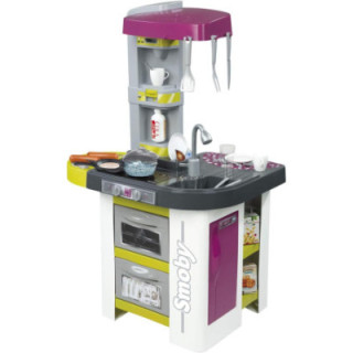 Smoby 311017 Cocina Studio Bubble y barbacoa, morado, 28 accesorios