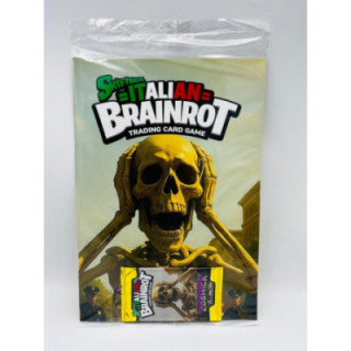 Skifidol Italian Brainrot TCG Serie Beta, archivador y sobre de 7 cartas