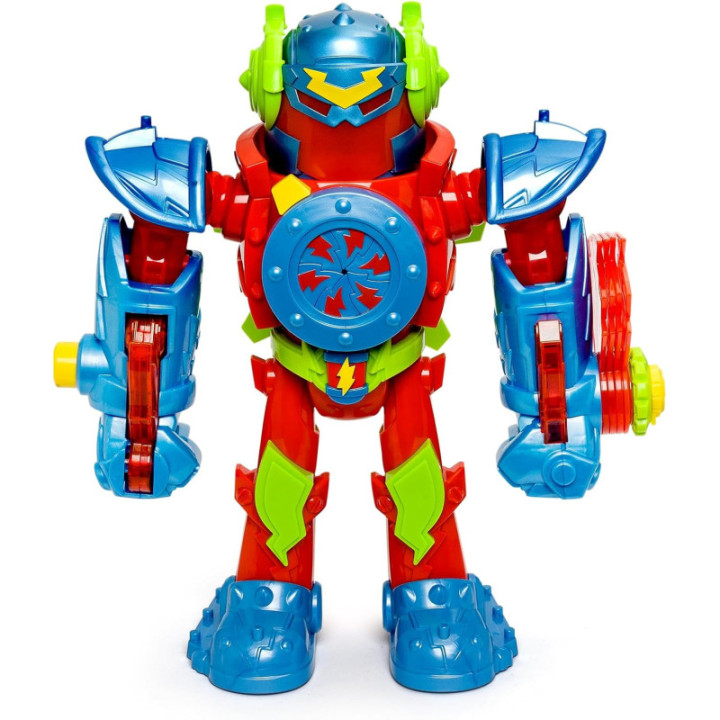 SUPERTHINGS Kazoom Power Titan Fury, robot con Kid Fury exclusivo y 3 proyectiles