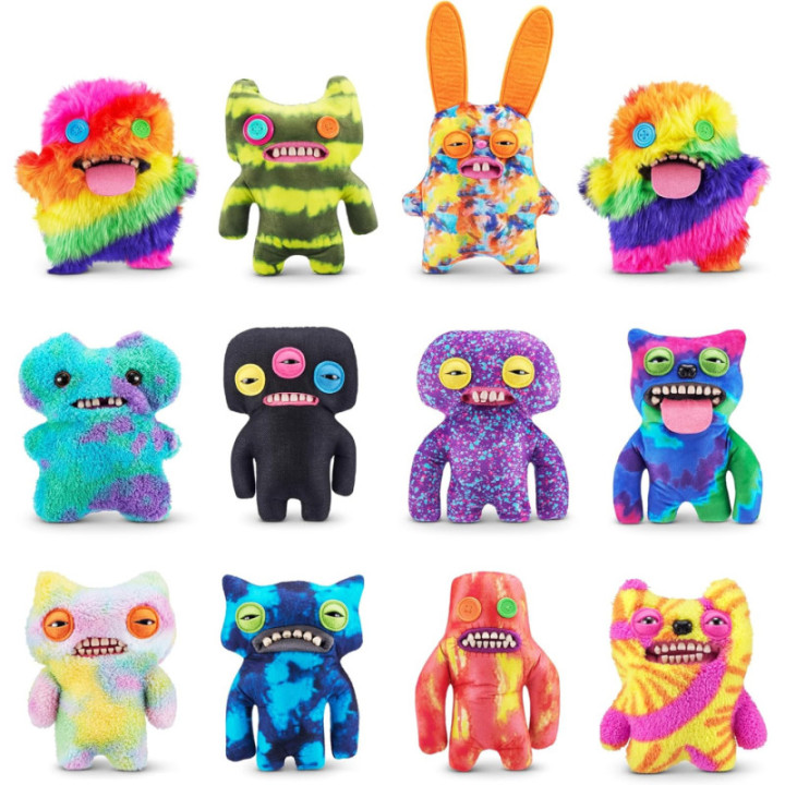 ZURU Funny Ugly Monsters Laboratory Misfits Sasquoosh, peluche de 23 cm