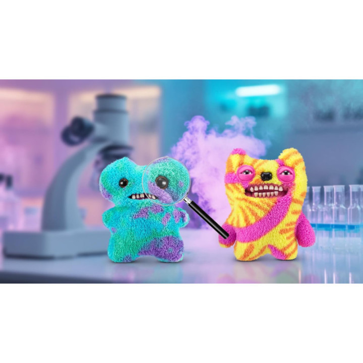 ZURU Funny Ugly Monsters Laboratory Misfits Sasquoosh, peluche de 23 cm