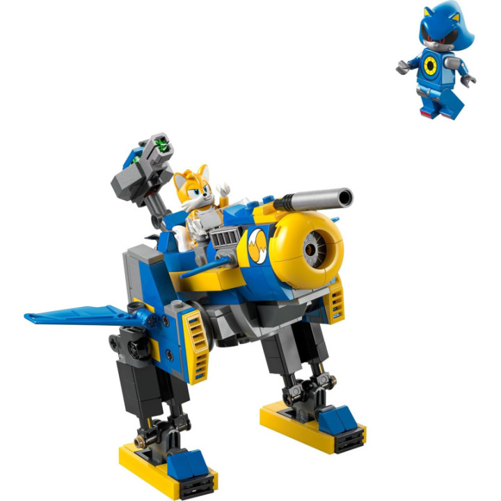 LEGO Sonic 77002 Ciclón vs. Metal Sonic, meca transformable de Tails