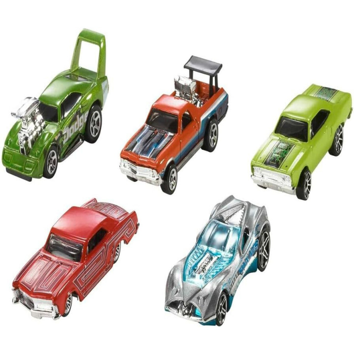 Hot Wheels pack de 10 coches a escala 1:64, modelos surtidos
