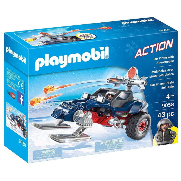 Playmobil Racer con Pirata del Hielo - GBLA
